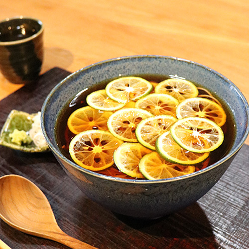 徳島県産 すだちの冷かけそば