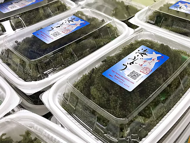 海ぶどう 80g 1,291円(税込1,395円)