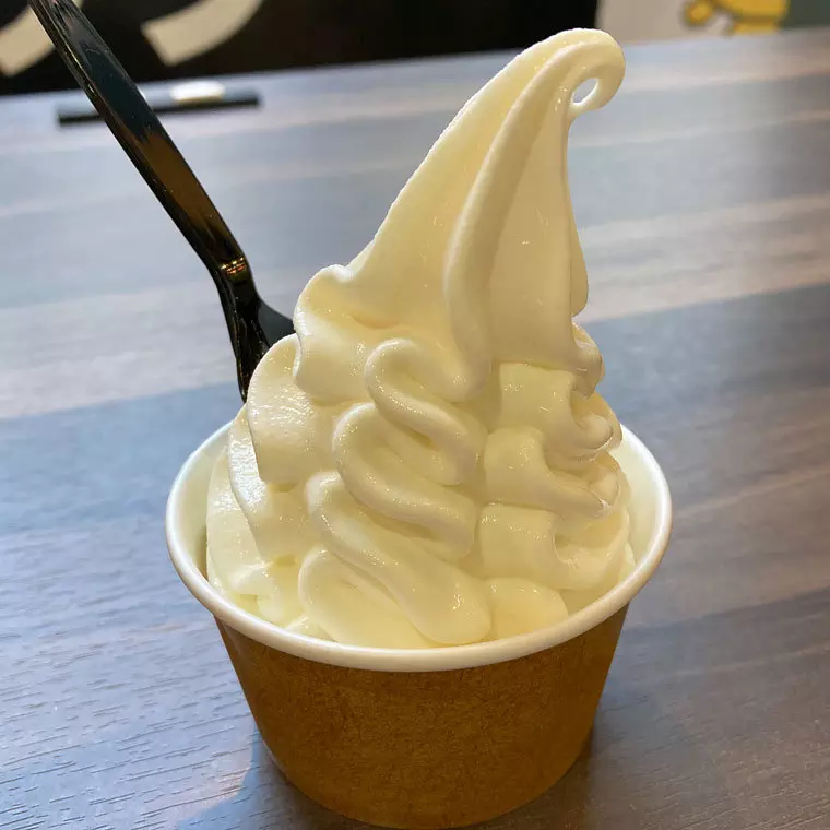 牛乳ソフト