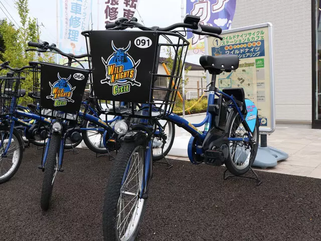 (ドーンと大きなチームロゴが素敵。)