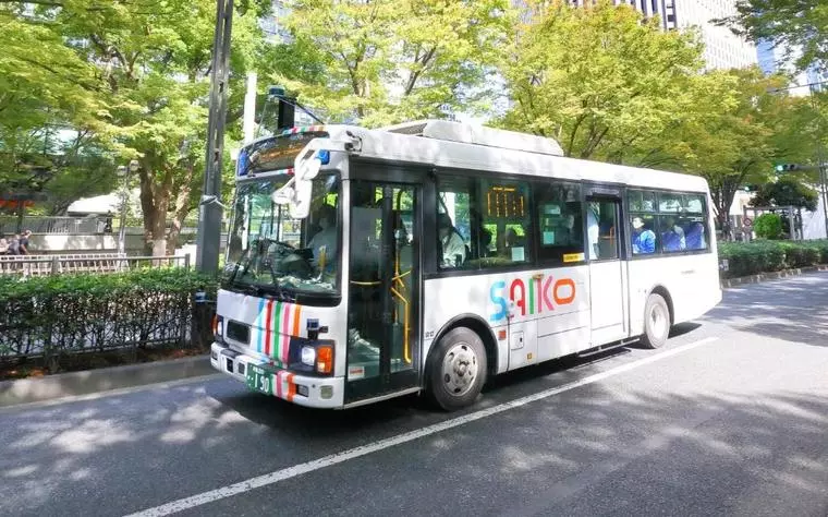埼玉工業大学開発・所有の自動運転バス